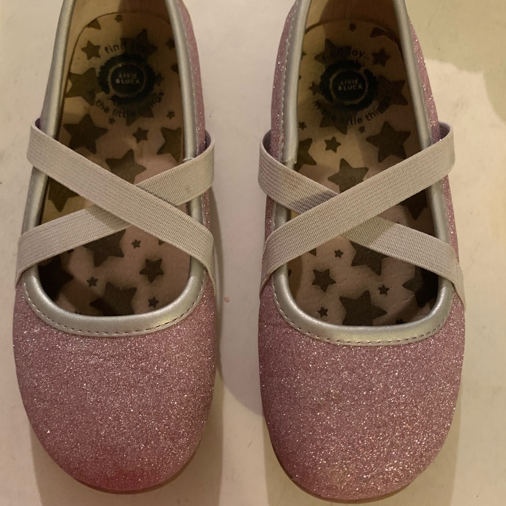 Livid Luca girls glitter flats